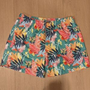 Tropical Floral Swim Shorts